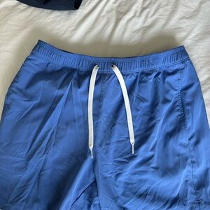 Rhone R&R Swim Trunks in Amparo Blue. Medium
